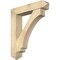 Ekena Millwork Imperial Arts and Crafts Rough Sawn Bracket w/ Offset Brace, Douglas Fir, 8"W x 38"D x 44"H BKT0806X38X44IMP03RDF - alternate 1